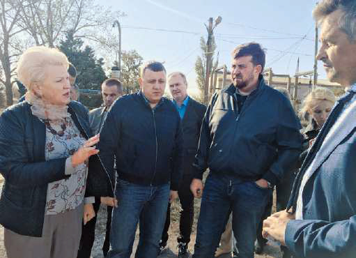 Екопроблеми Херсон обл Обговорення проблем очисних споруд міста Скадовська